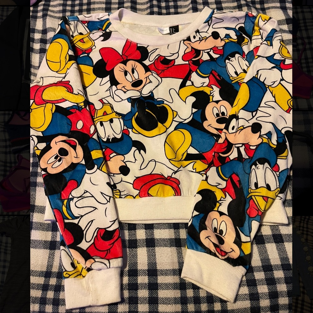 Disney Character crop top
